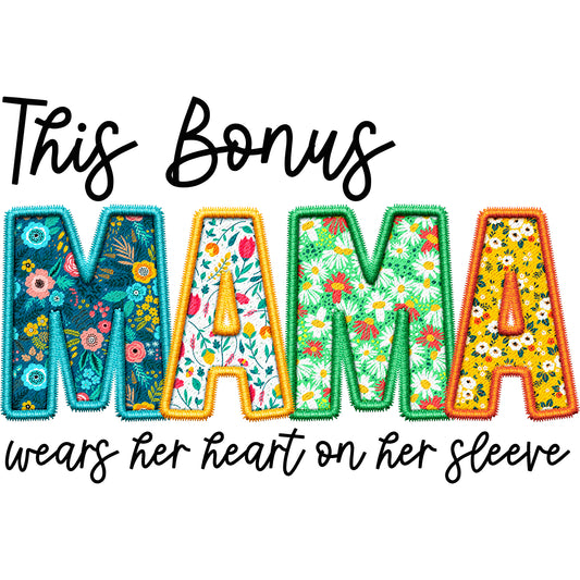 Bonus Mama Black - DTF Transfer