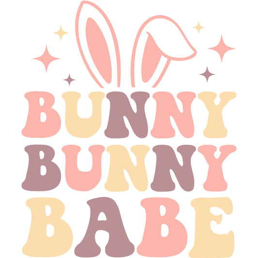 Bunny Baby Ear Blush - DTF Transfer