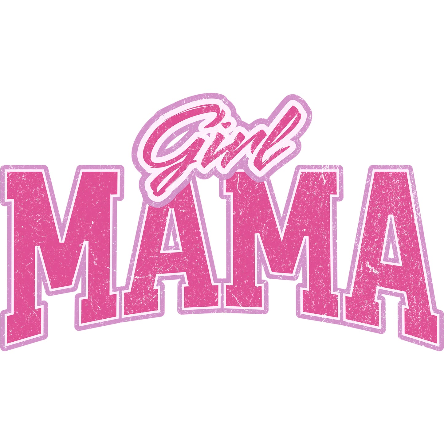 Girl Mama Barbie Pink - DTF Transfer