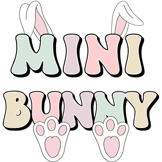 Mini Bunny Ears - DTF Transfer