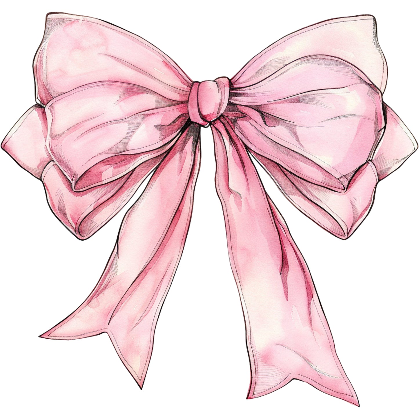 Pink Bow - DTF Transfer