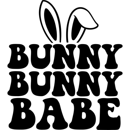 Bunny Babe Simple - DTF Transfer - SnappyDTF.com