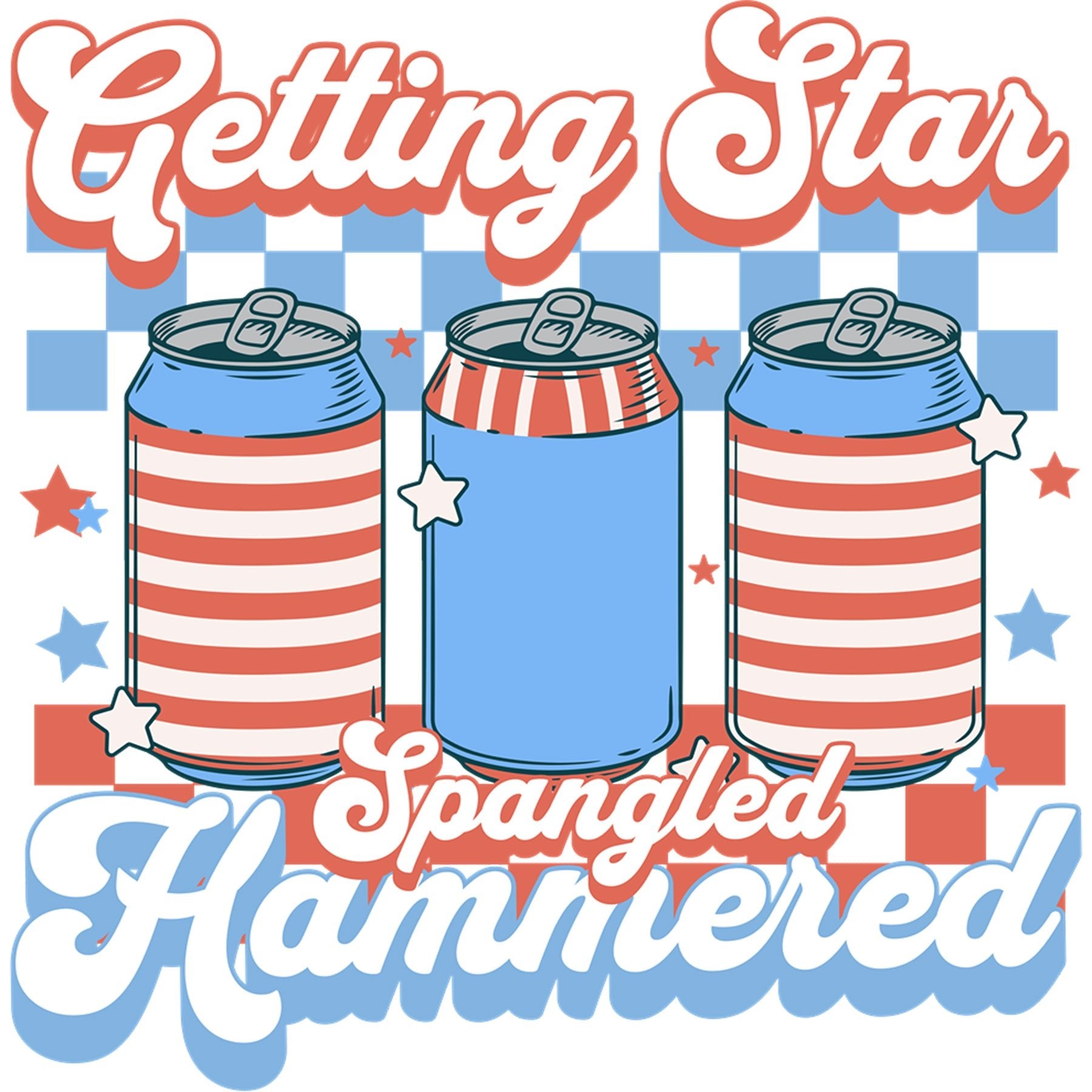 Star Spangled Hammered - DTF Transfer - SnappyDTF.com