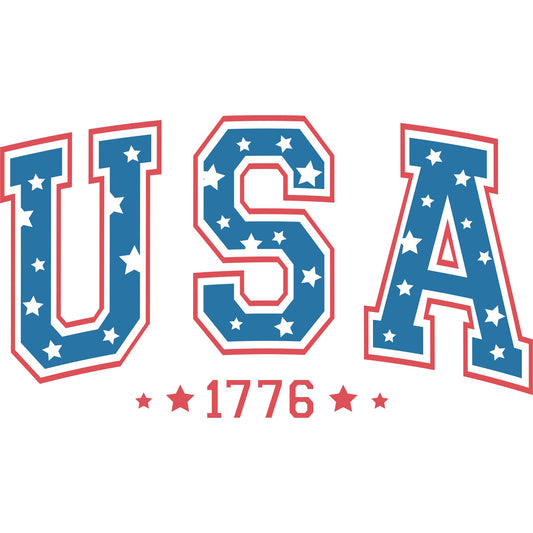 USA EST 1776 - DTF Transfer - SnappyDTF.com